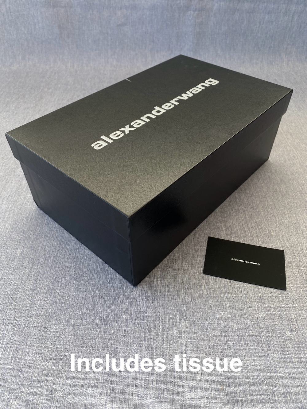 Authentic Alexander Wang | Shoe Box with Tissue | Gift Decoration Storage